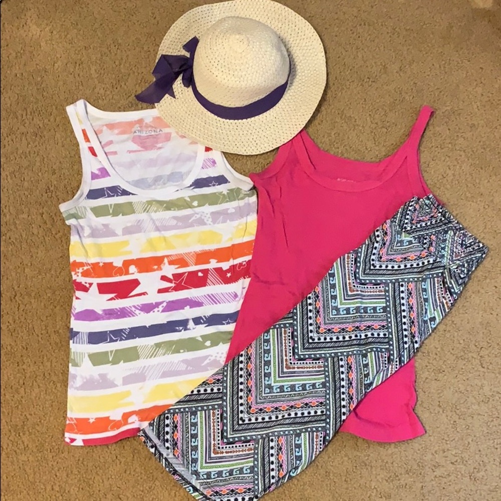 Two Ribbed Tank Tops